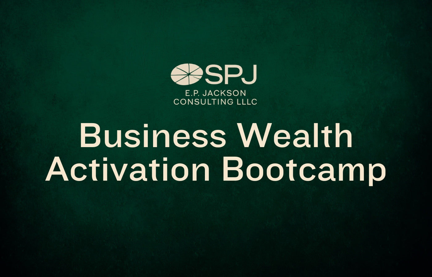 Business Wealth Activation Bootcamp